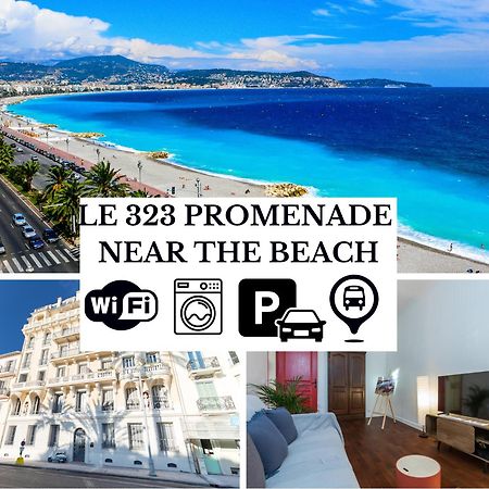 Le 323 Prom - 2 Chambres - Ac - Parking - Tram Et Supermarche Proches - Front De Mer Ніцца Екстер'єр фото